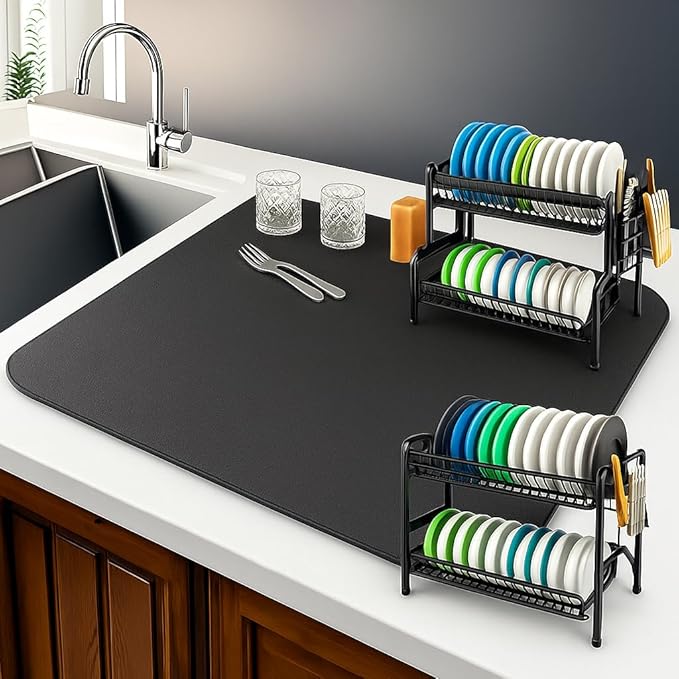 Dish Drying Kitchen Mat (40x 60 cm)