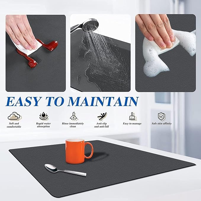 Dish Drying Kitchen Mat (40x 60 cm)